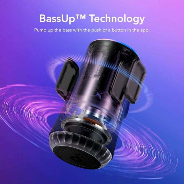 Акустична система Anker SoundCore Glow Blue (A3166G31)