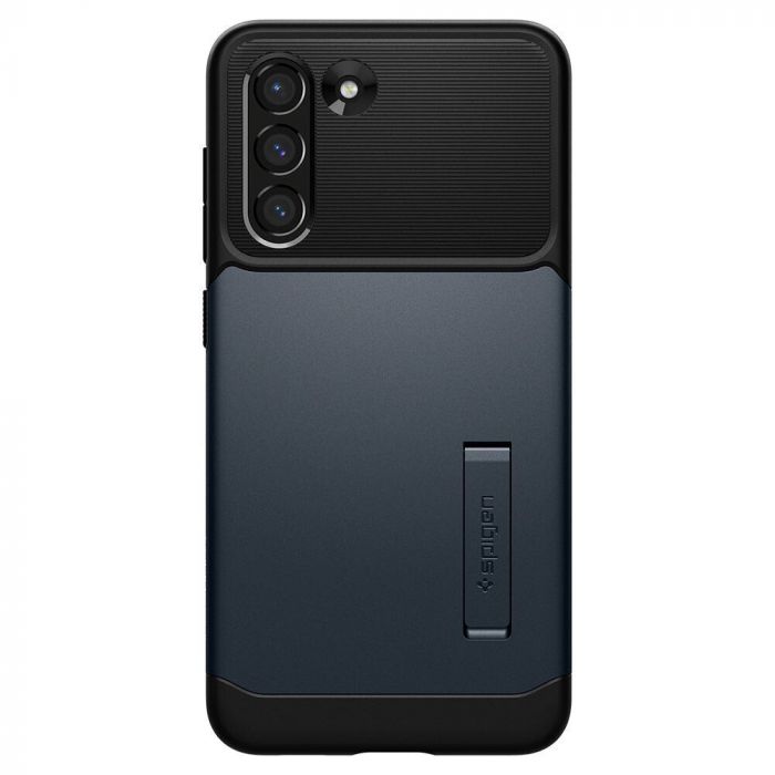 Чохол-накладка Spigen Slim Armor для Samsung Galaxy S21 FE SM-G990 Metal Slate (ACS03152)