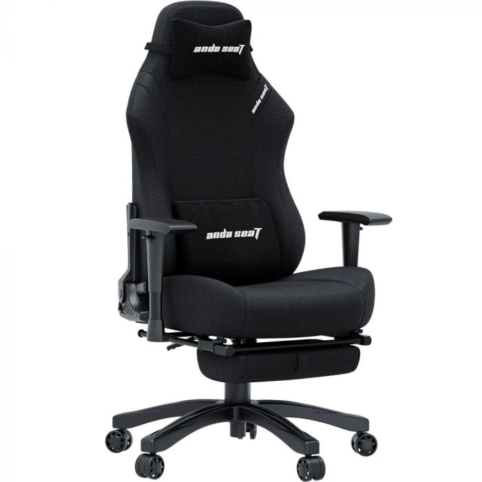 Крісло для геймерів Anda Seat Luna Pro Size L Black Fabric (AD18T-44-B-F)
