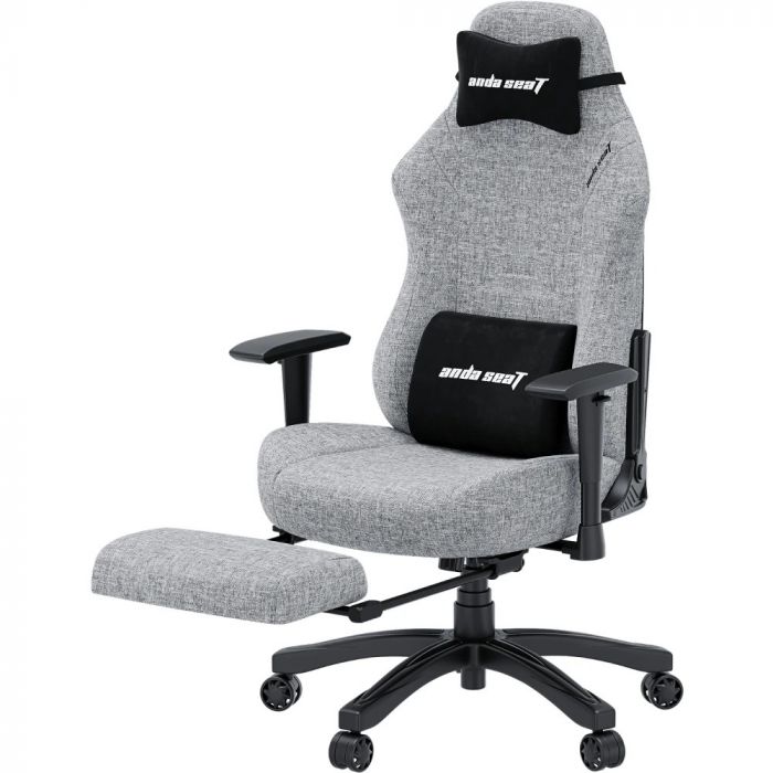 Крісло для геймерів Anda Seat Luna Pro Size L Gray Fabric (AD18T-44-G-F)