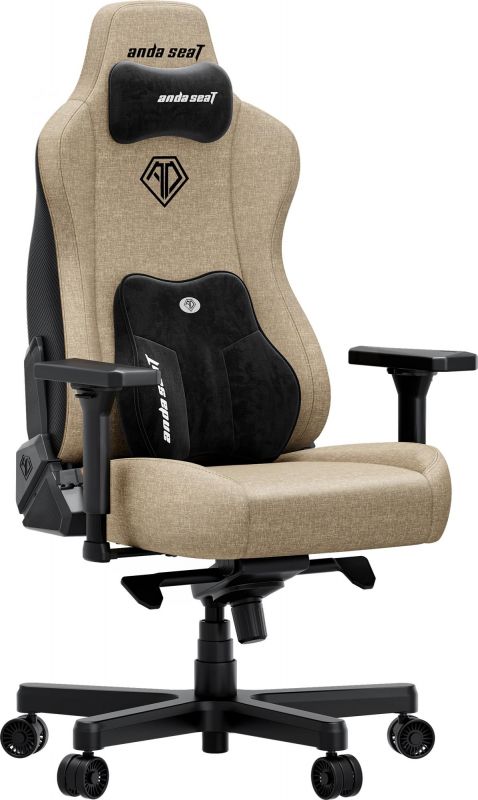 Крісло для геймерів Anda Seat Kaiser 3E XL Dark Beige Fabric (AD23YC-XL-09-H-CF-H01)