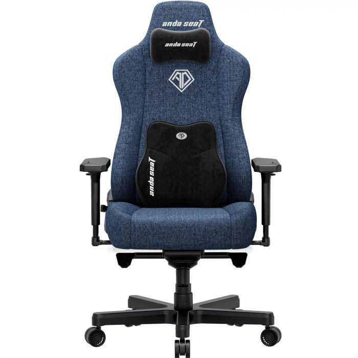 Крісло для геймерів Anda Seat Kaiser 3E XL Dark Blue Fabric (AD23YC-XL-09-S-CF-S01)