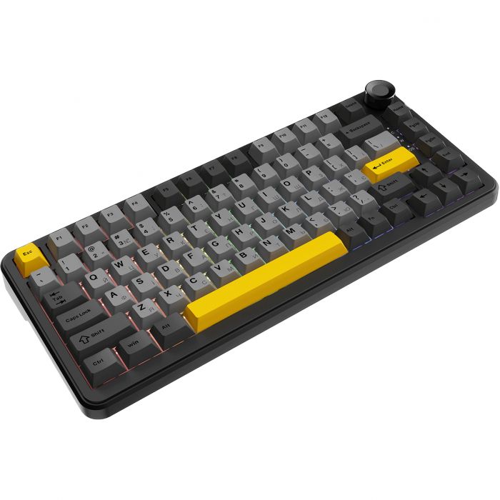 Клавіатура Ajazz AK820 Max Magnetic Switch Black (AK820MAX-WM-BGY)