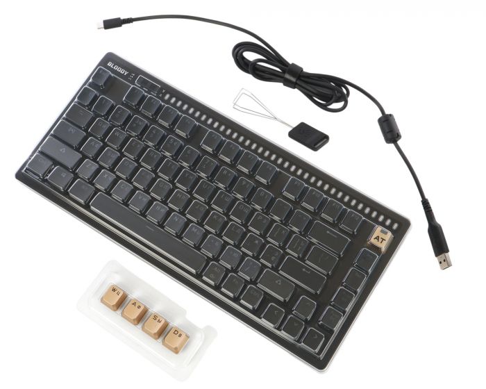 Клавіатура Bloody AT75 Black