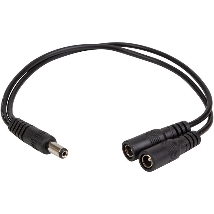 Адаптер PowerPlant DC - 2xDC (M/M), 5.5x2.1мм, Black (CA914890)