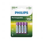 Акумулятор Philips AAA/HR03 Ni-MH 950 mAh BL 4шт