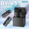 Мікрофон BOYA BY-V3 combo Type-C/Lightning Black