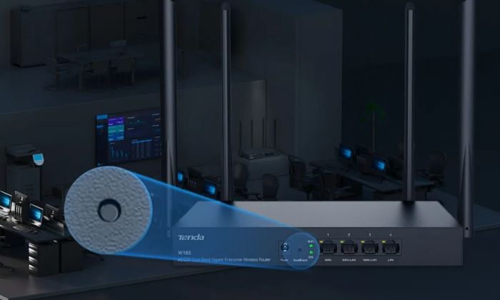 Бездротовий маршрутизатор Tenda W18e