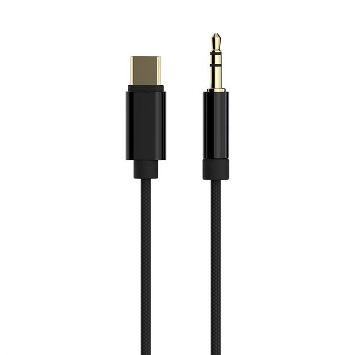 Адаптер Cablexpert USB Type-C - 3.5 мм (M/M), 1.5 м, Black (CCA-CM3.5M-1.5M)