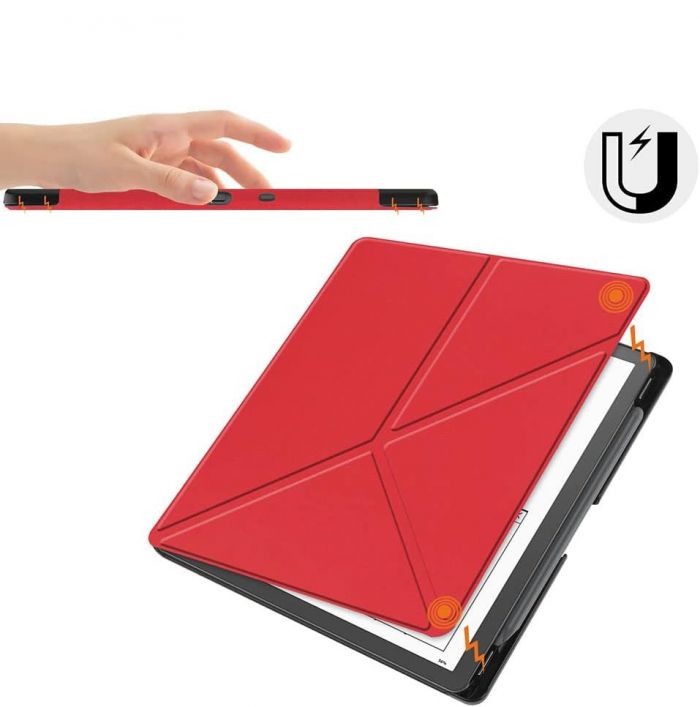 Чохол-книжка BeCover Ultra Slim Origami для Amazon Kindle Scribe 10.2" Red (712581)