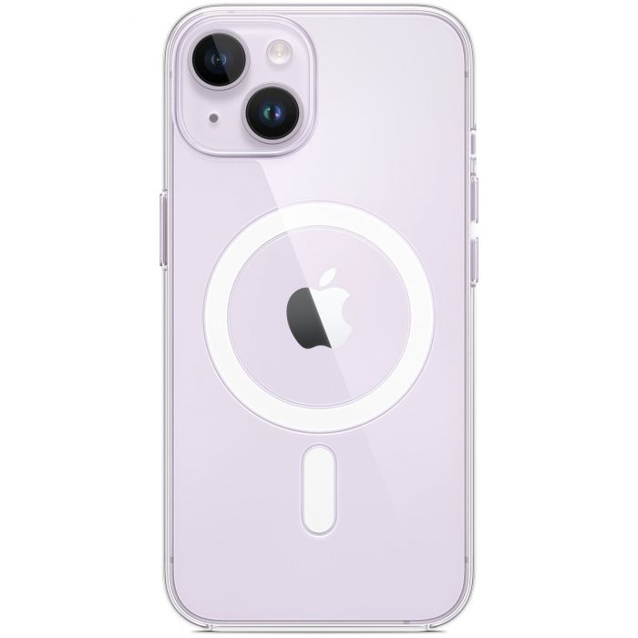 Чохол-накладка Apple Clear Case with MagSafe для Apple iPhone 14 Transparent (MPU13)
