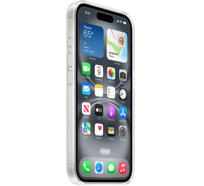 Чохол-накладка Apple Clear Case with MagSafe для Apple iPhone 16 Transparent (MA6A4)