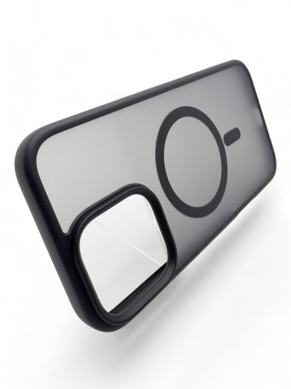 Чохол-накладка BeCover Metal Buttons Case MagSafe для Apple iPhone 16 Pro Max Black (712099)