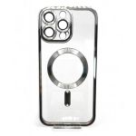 Чохол-накладка BeCover TPU Chrome Case MagSafe для Apple iPhone 16 Pro Max Silver (712088)