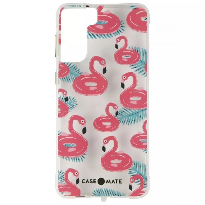 Чохол-накладка Case-Mate Tough Prints для Samsung Galaxy S21 Plus SM-G996 Float On Flamingos (CM047256)