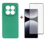 Чохол-накладка Dengos Soft для Xiaomi Redmi Note 14 Pro Mint (DG-KM-132) + захисне скло