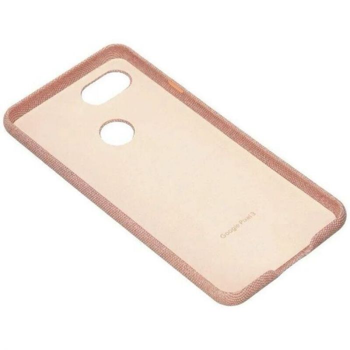 Чохол-накладка Google Official Fabric для Google Pixel 3 XL Pink (GA00500)