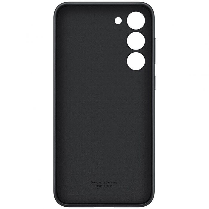 Чохол-накладка Samsung Leather Cover для Samsung Galaxy S23 Plus SM-S916 Black (EF-VS916LBEGRU)
