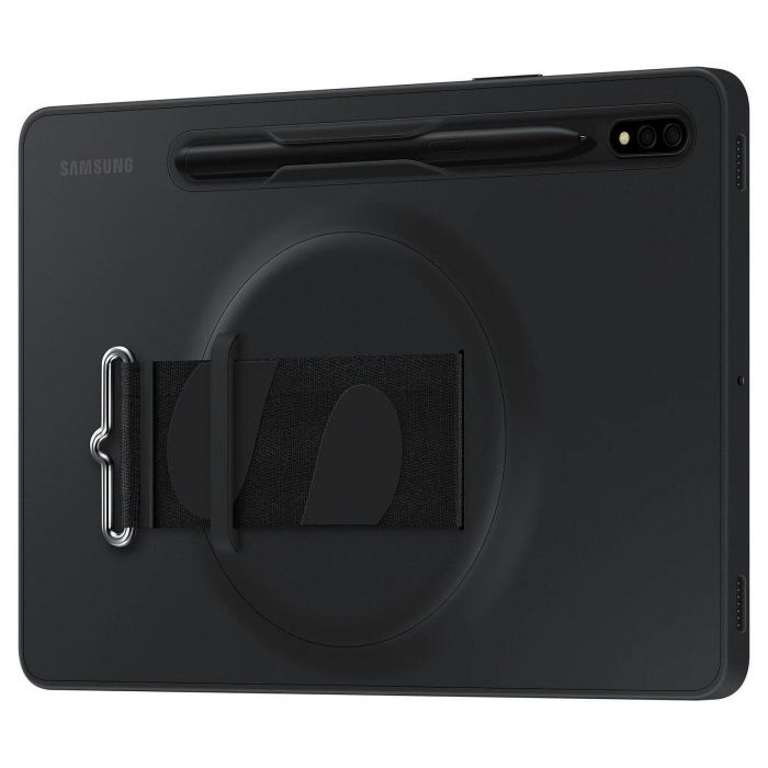 Чохол-накладка Samsung Strap Cover для Samsung Galaxy Tab S7 SM-T870/SM-T875/Tab S8 SM-X700/SM-X706 Black (EF-GX700CBEGRU)
