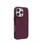 Чохол-накладка Urban Armor Gear Civilian Magsafe для Apple iPhone 16 Pro Bordeaux (114444119049)