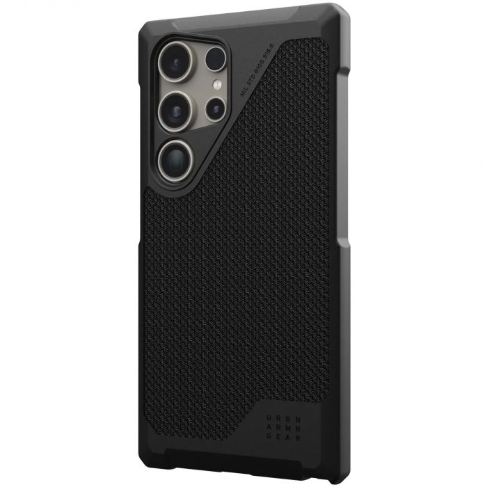 Чохол-накладка Urban Armor Gear Metropolis LT Pro для Samsung Galaxy S24 Ultra Kevlar Black (214420113940)
