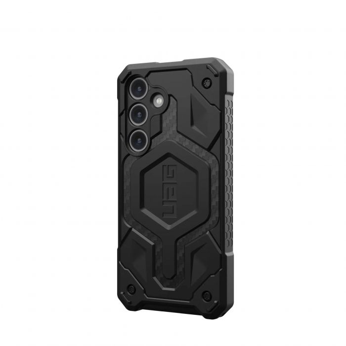 Чохол-накладка Urban Armor Gear Monarch Pro для Samsung Galaxy S24 Carbon Fiber (214412114242)