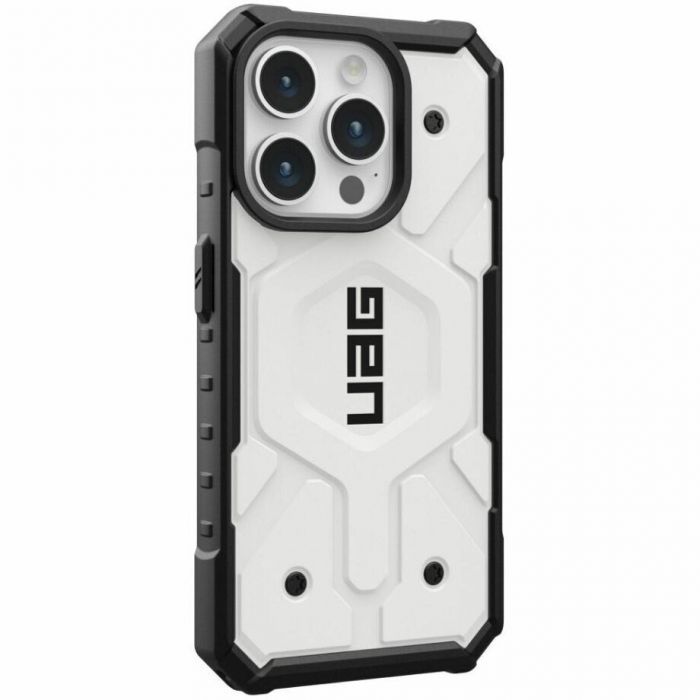 Чохол-накладка Urban Armor Gear Pathfinder Magsafe для Apple iPhone 15 Pro White (114281114141)