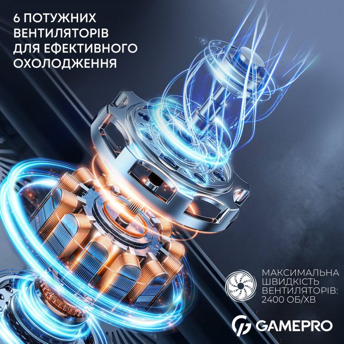 Охолоджуюча підставка для ноутбука GamePro CP660