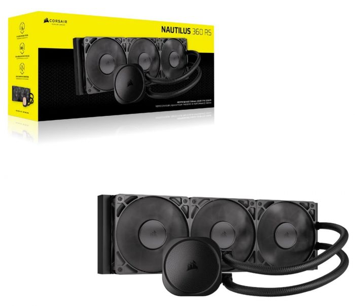 Система водяного охолодження Corsair Nautilus 360 RS (CW-9060089-WW)