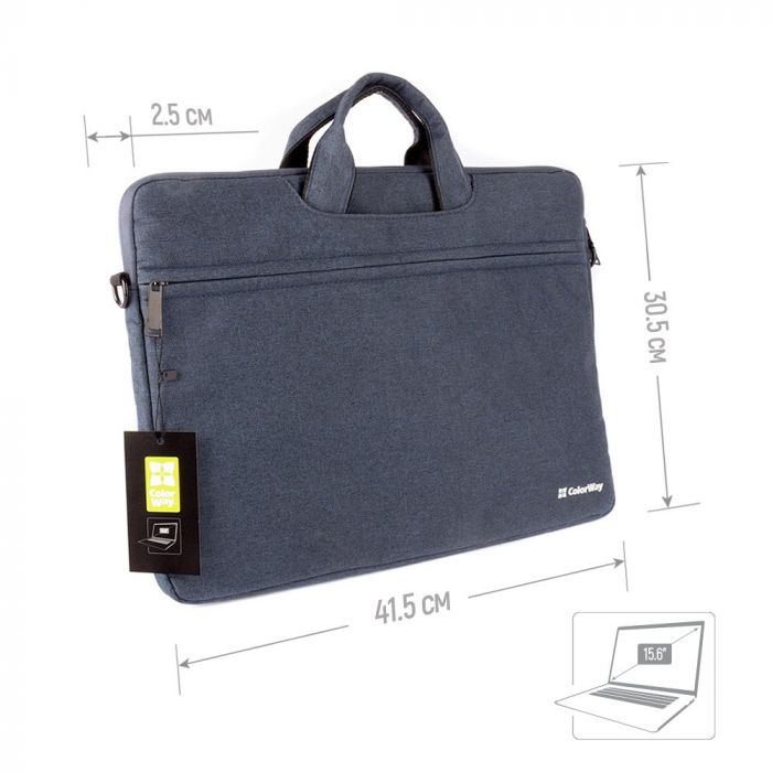 Сумка для ноутбука ColorWay Casual 15.6 Navy (CW-LBC156-NV)