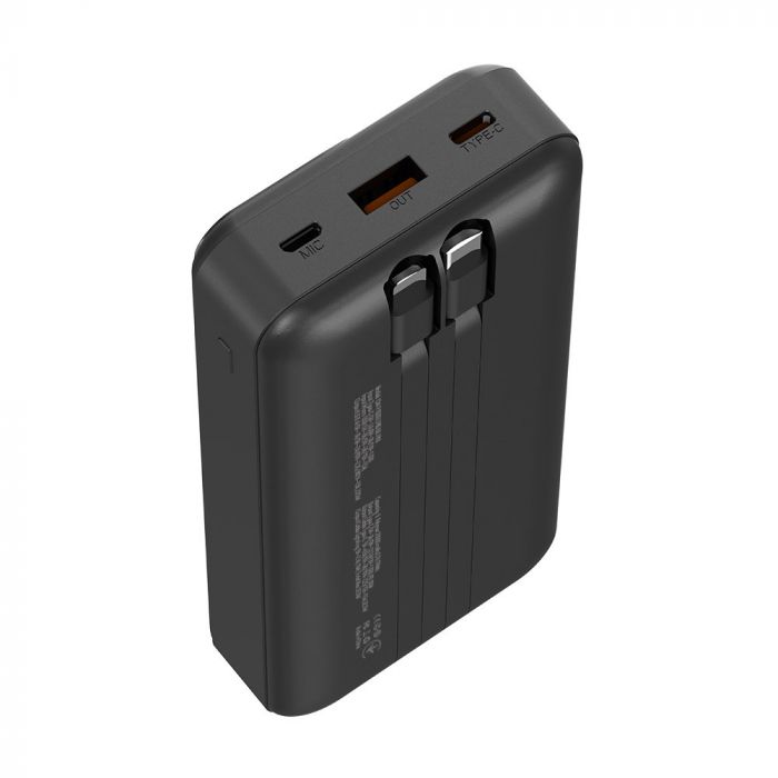 Універсальна мобільна батарея ColorWay Optimal Power 20000mAh Black (CW-PB200LPB5BK-PDD)