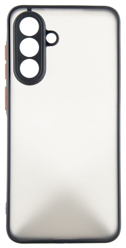 Чохол-накладка Dengos Matt для Samsung Galaxy A56 SM-A566 Black (DG-KM-141) + захисне скло