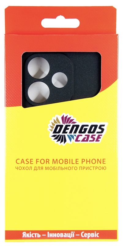 Чохол-накладка Dengos для Oppo A5 Pro Black Full Glue (DG-KM-150) + захисне скло