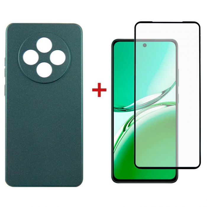 Чохол-накладка Dengos Soft для Oppo  Reno 12F 4G Green (DG-KM-156) + захисне скло