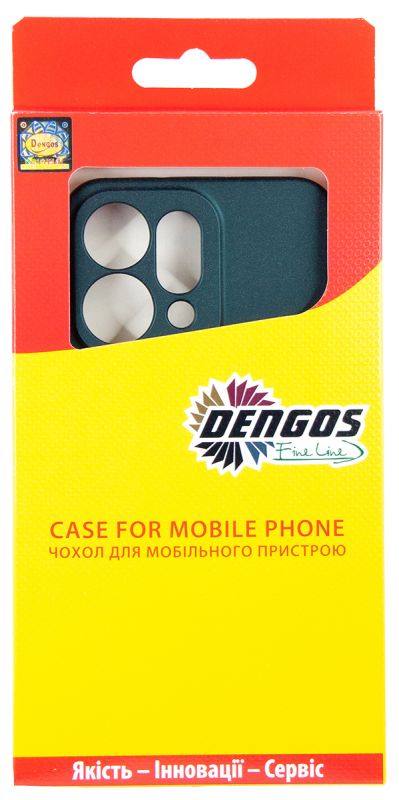 Чохол-накладка Dengos Soft для Oppo Reno14 5G Green (DG-KM-181) + захисне скло