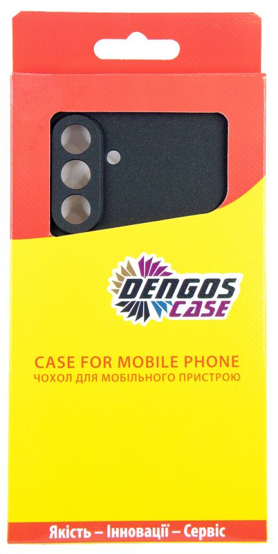 Чохол-накладка Dengos Carbon для Samsung Galaxy A17 Black (DG-TPU-CRBN-235) 