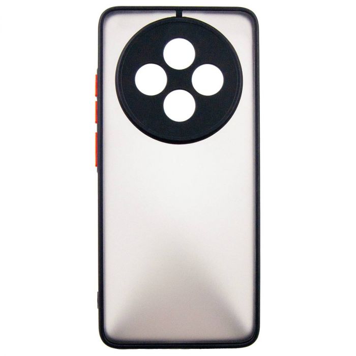 Чохол-накладка Dengos Matt для Oppo Reno 12F 4G Black (DG-TPU-MATT-167)