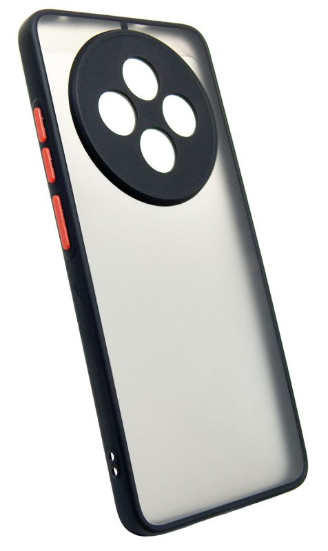 Чохол-накладка Dengos Matt для Oppo Reno 12F 4G Black (DG-TPU-MATT-167)