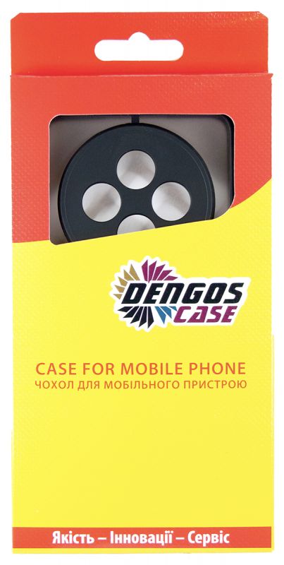 Чохол-накладка Dengos Matt для Oppo Reno 12F 4G Black (DG-TPU-MATT-167)