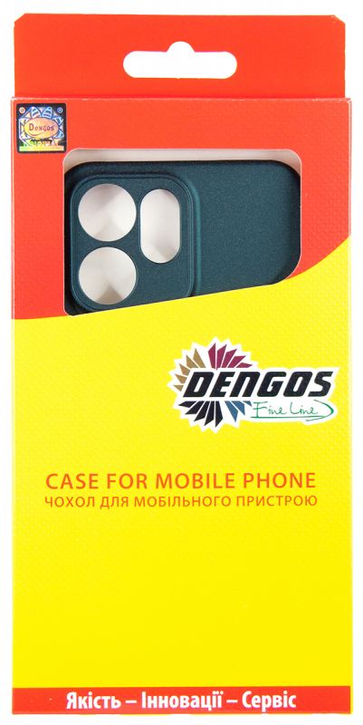 Чохол-накладка Dengos Soft для Oppo Reno14 FS 5G Green (DG-TPU-SOFT-86)