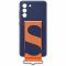 Чохол-накладка Samsung Silicone Cover with Strap для Samsung Galaxy S21 FE SM-G990 Navy (EF-GG990TNEGRU)
