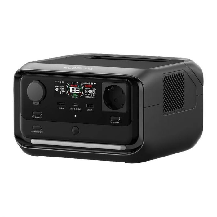 Зарядна станція EcoFlow River 3 Max Plus, 600W, 858Wh (EFRIVER3MaxPlus-EU-CBOX)_EU