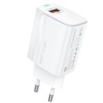 Зарядний пристрій Foneng EU64 (USBх3A) 18W White (EU64-CH-W)