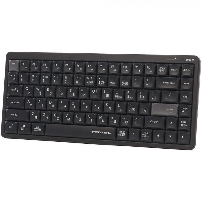 Клавіатура бездротова A4Tech FBX53C Black