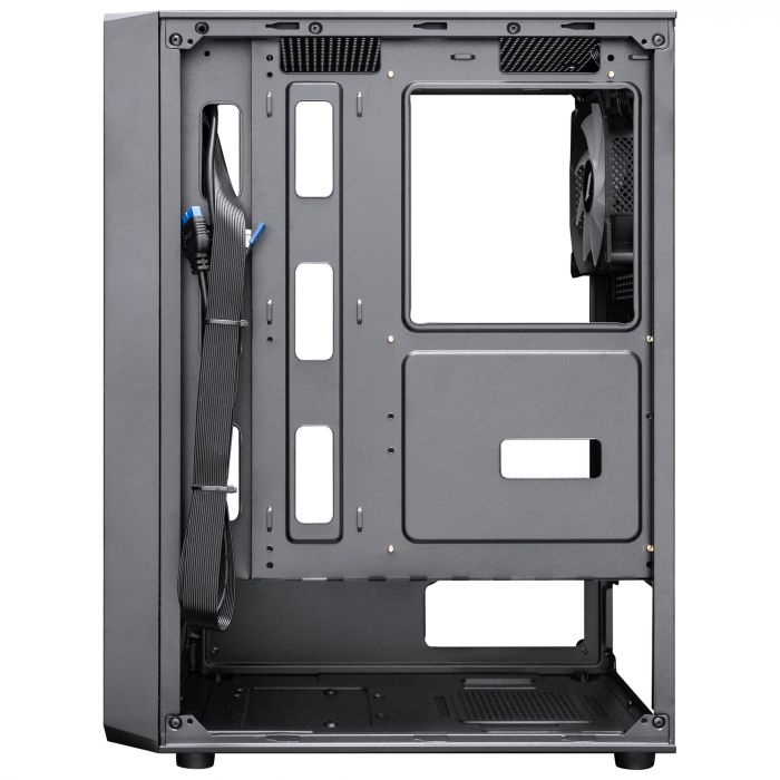 Корпус 1stPlayer FD3-BK-4F7 Black без БЖ