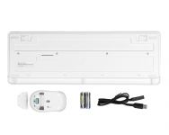 Комплект (клавіатура, миша) бездротовий A4Tech FG1012 White