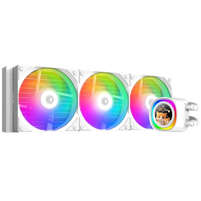 Система водяного охолодження ID-Cooling FX360 LCD White