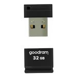 Флеш-накопичувач USB2.0 32GB Goodram UPI2 (Piccolo) Black (UPI2-0320K0R11)