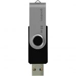 Флеш-накопичувач USB2.0 32GB Goodram UTS2 (Twister) Black (UTS2-0320K0R11)