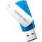 Флеш-накопичувач USB3.2 128GB Apacer AH357 Blue/White (AP128GAH357U-1)
